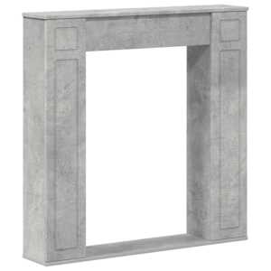 vidaXL Kamina raam Betoonhall 100 x 20 x 100 cm Tehispuit