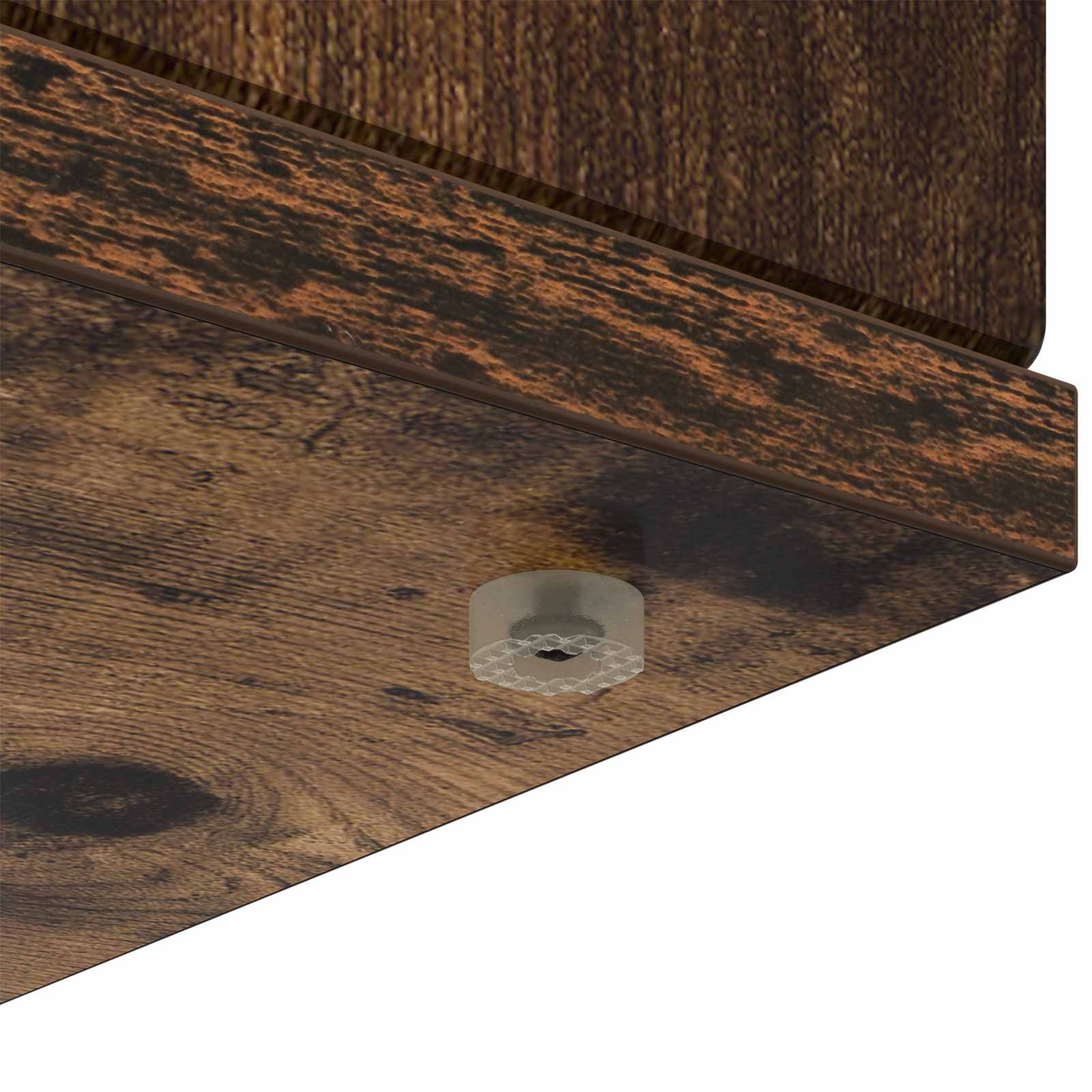 Haardomlijsting Gerookt eiken 100 x 20 x 100 cm Bewerkt hout image 8