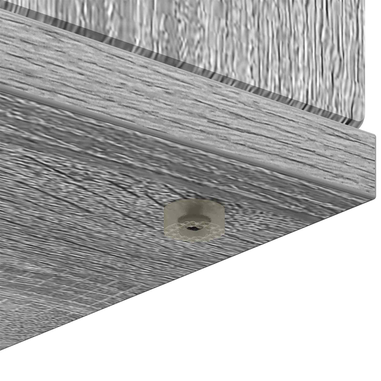 Haardomlijsting Grijs Sonoma 100 x 20 x 100 cm Bewerkt hout image 8