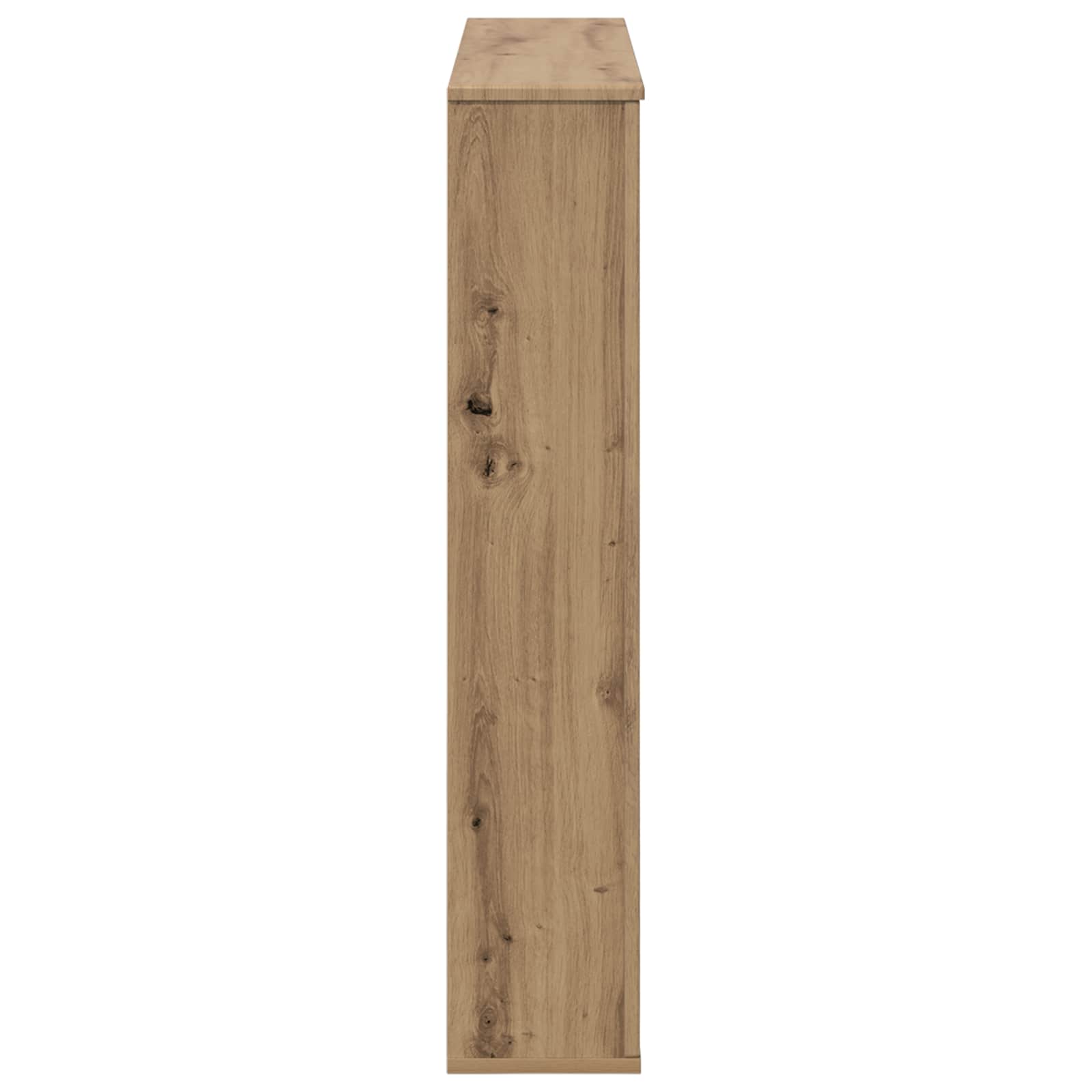 Haardomlijsting Artisanaal eiken 100 x 20 x 100 cm Bewerkt hout image 5