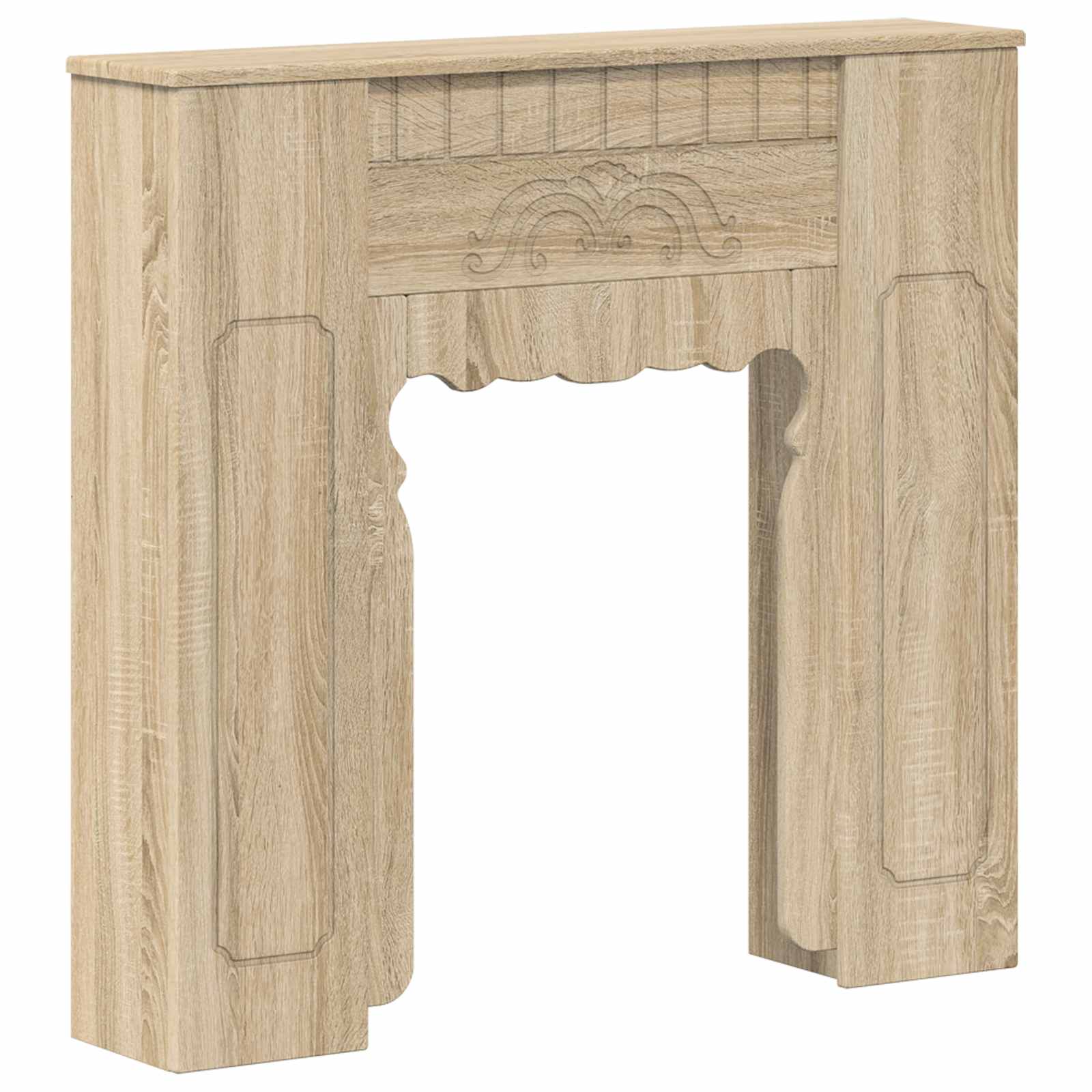 Haardomlijsting Sonoma Eiken 93 x 20 x 89 cm Bewerkt hout image 2