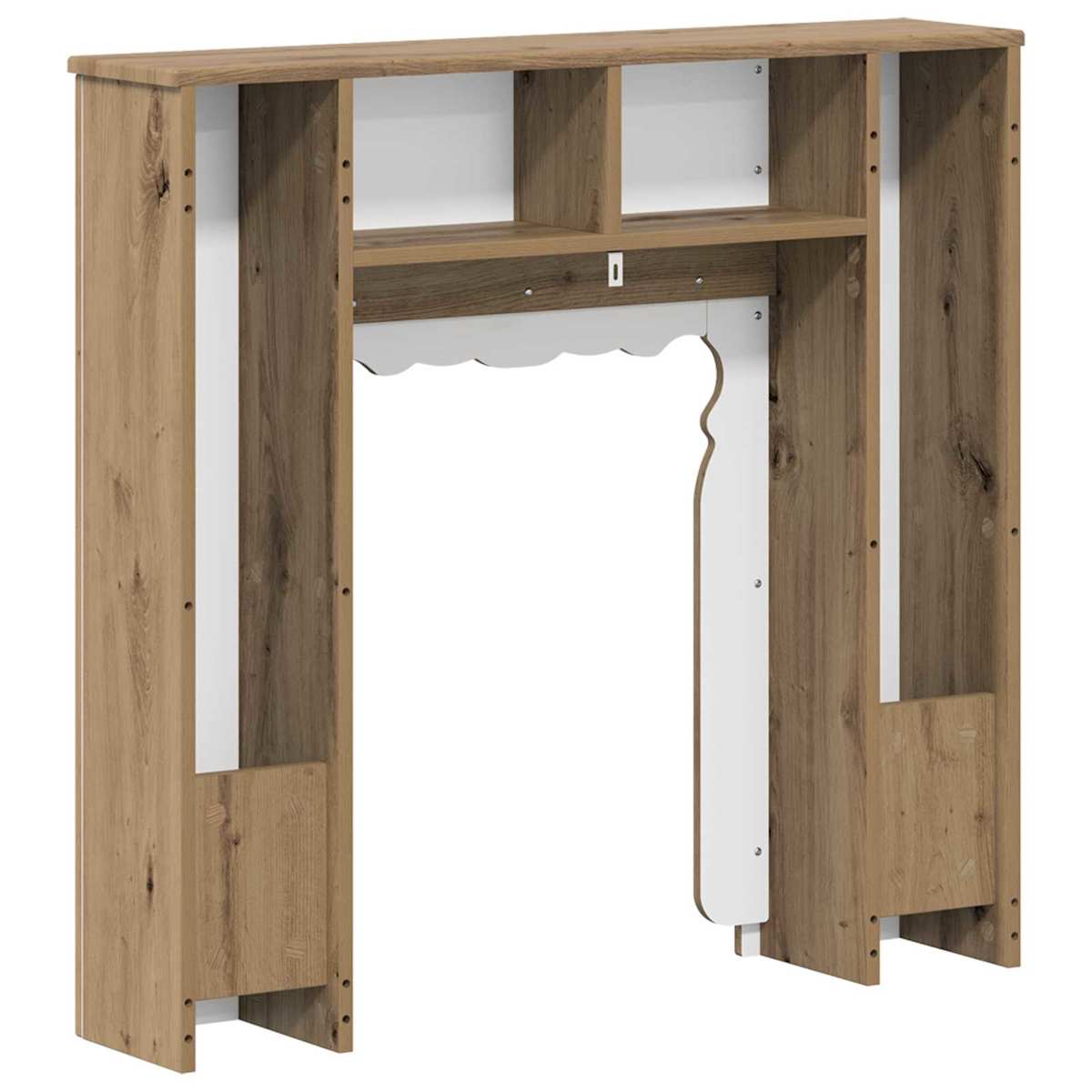Pejseramme 93 x 20 x 89 cm Konstrueret træ - Billede 6