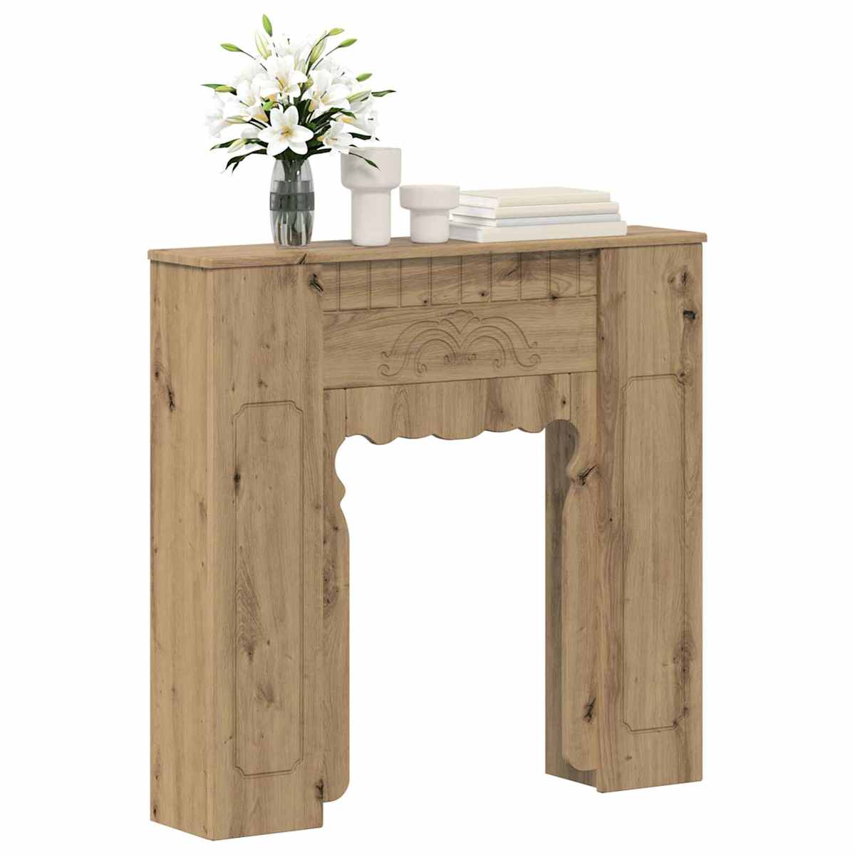Pejseramme 93 x 20 x 89 cm Konstrueret træ - Billede 3
