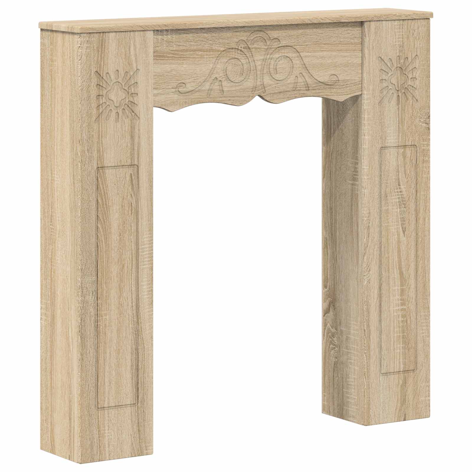 Haardomlijsting Sonoma 102 x 20 x 102 cm Bewerkt hout image 2
