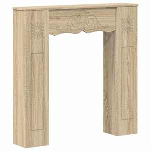vidaXL Kamina raam Sonoma tamm 102 x 20 x 102 cm Tehispuit