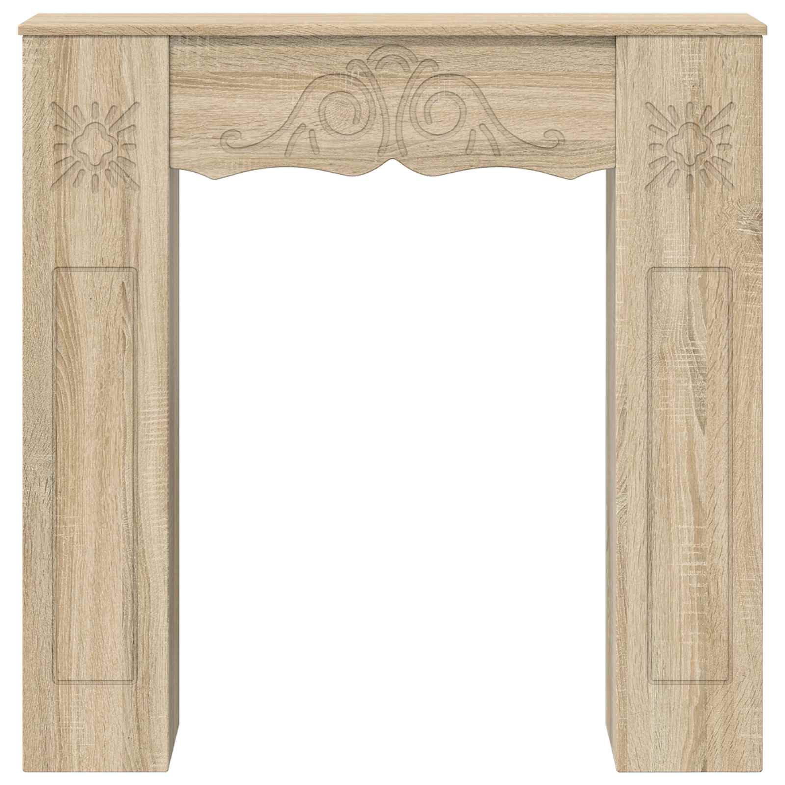 Haardomlijsting Sonoma 102 x 20 x 102 cm Bewerkt hout image 4