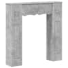 vidaXL Kamina raam Betoonhall 102 x 20 x 102 cm Tehispuit