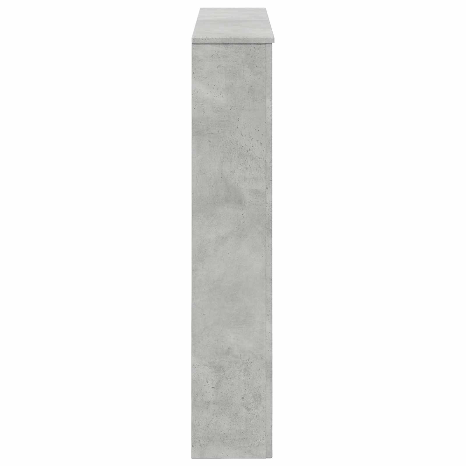 Haardomlijsting Betongrijs 102 x 20 x 102 cm Bewerkt hout image 5