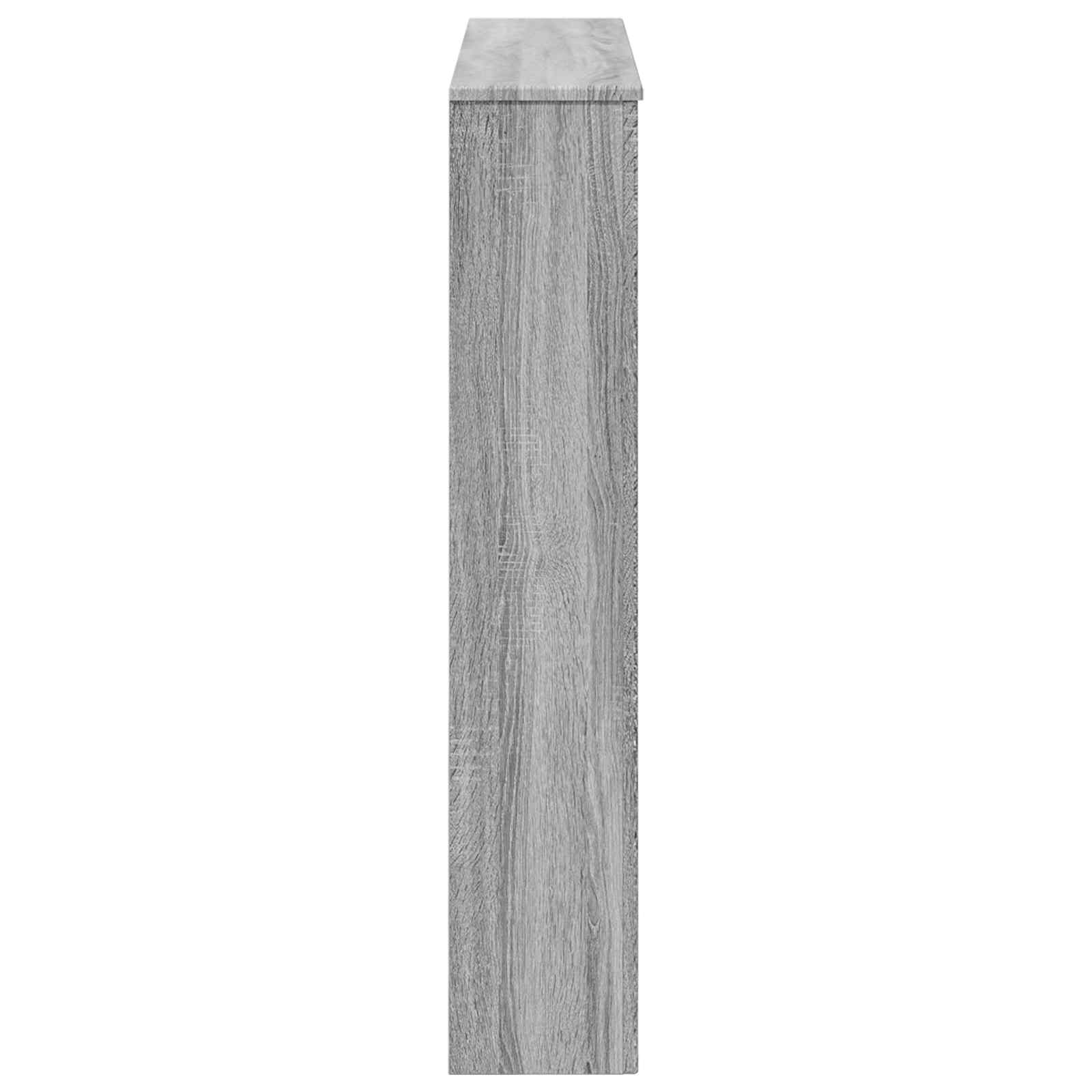 Haardomlijsting Grijs Sonoma 102 x 20 x 102 cm Bewerkt hout image 5
