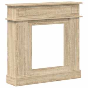 vidaXL Kamina raam Sonoma tamm 102 x 26 x 100 cm Tehispuit