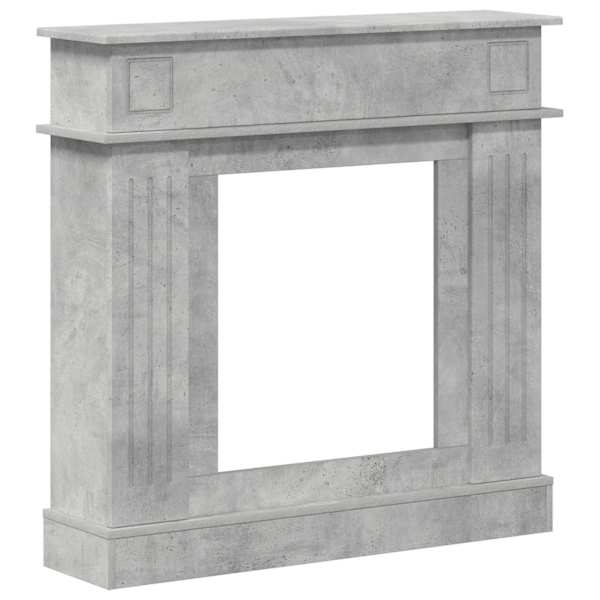 vidaXL Kamina raam Betoonhall 102 x 26 x 100 cm Tehispuit