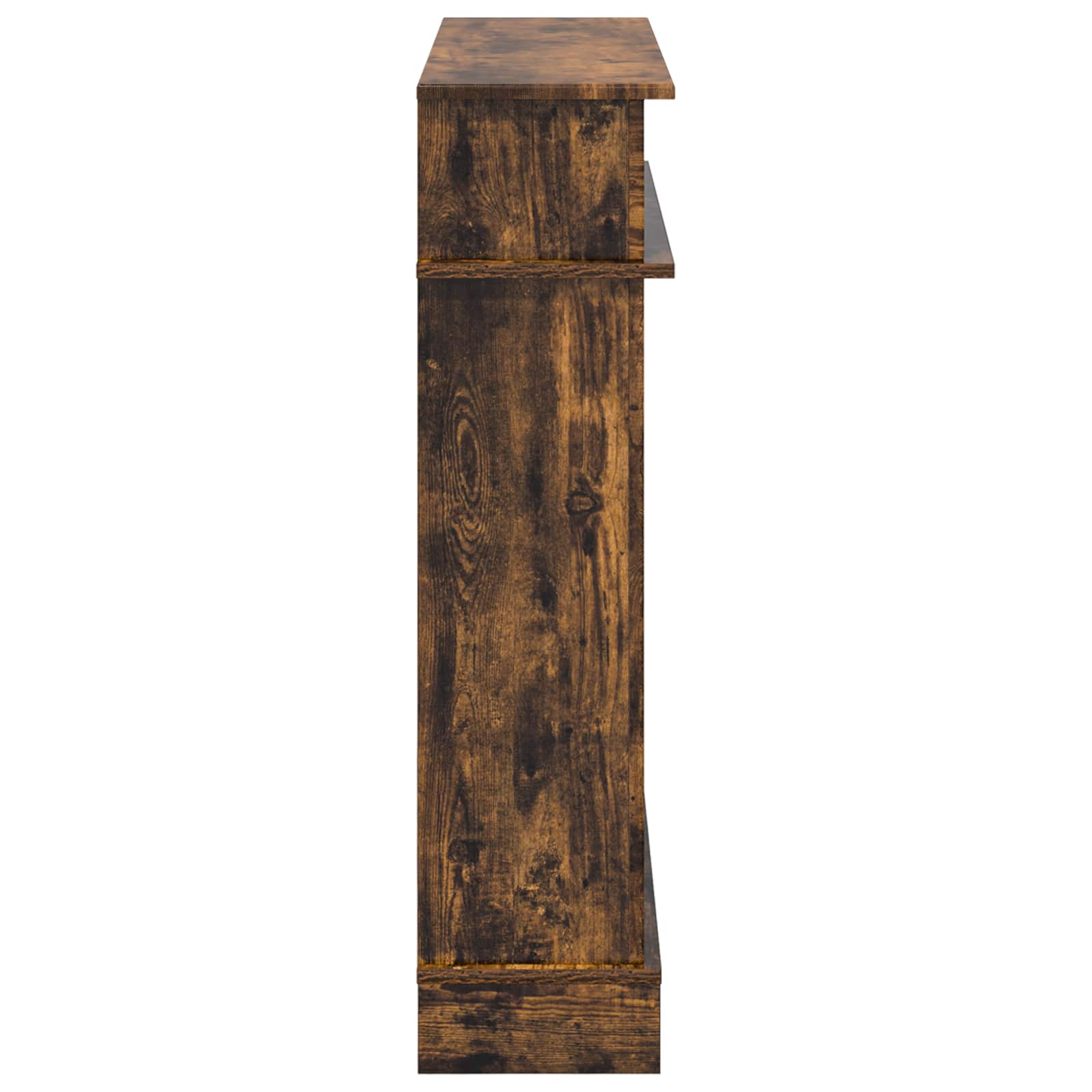 Haardomlijsting Gerookt eiken 102 x 26 x 100 cm Bewerkt hout image 5