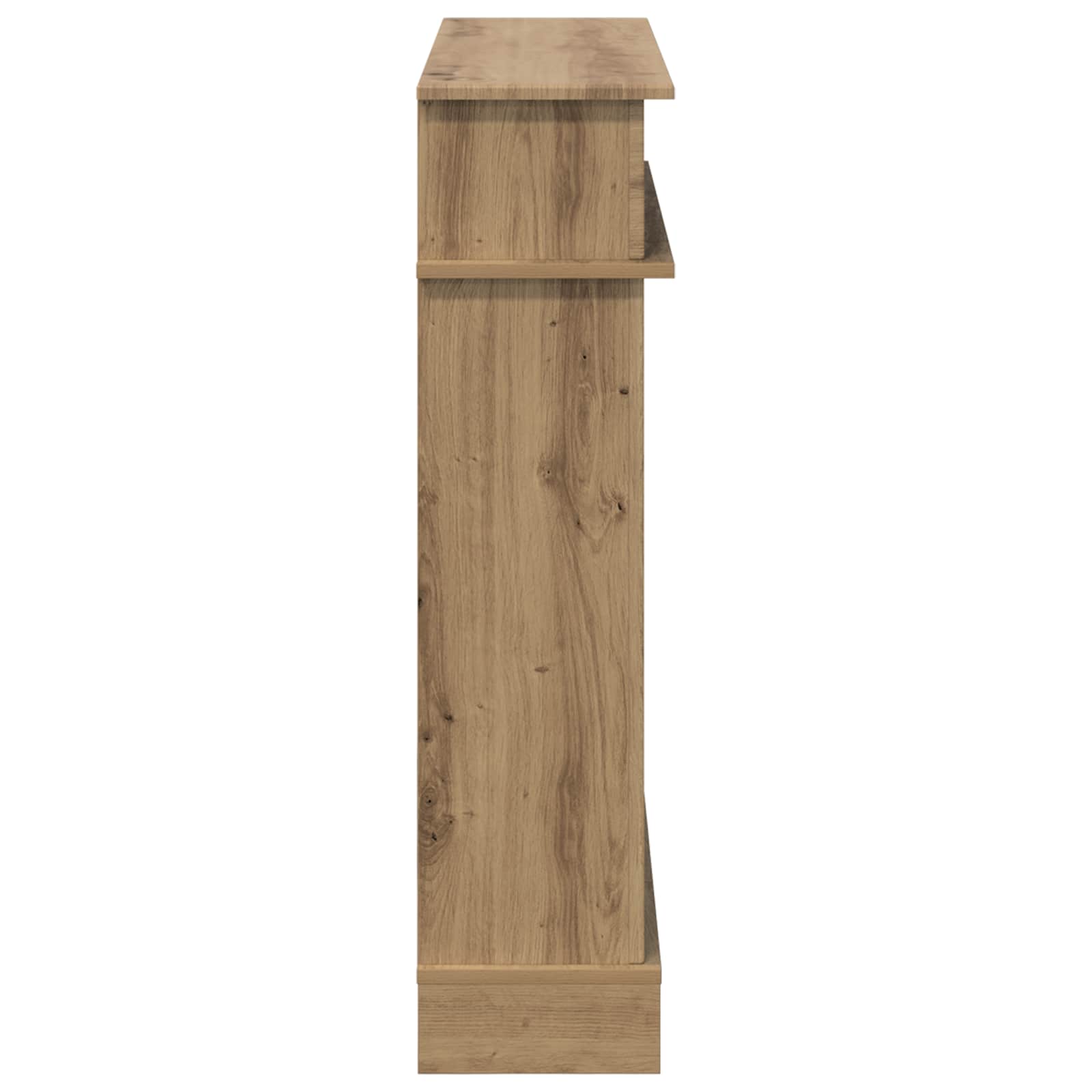 Haardomlijsting Artisanaal eiken 102 x 26 x 100 cm Bewerkt hout image 5