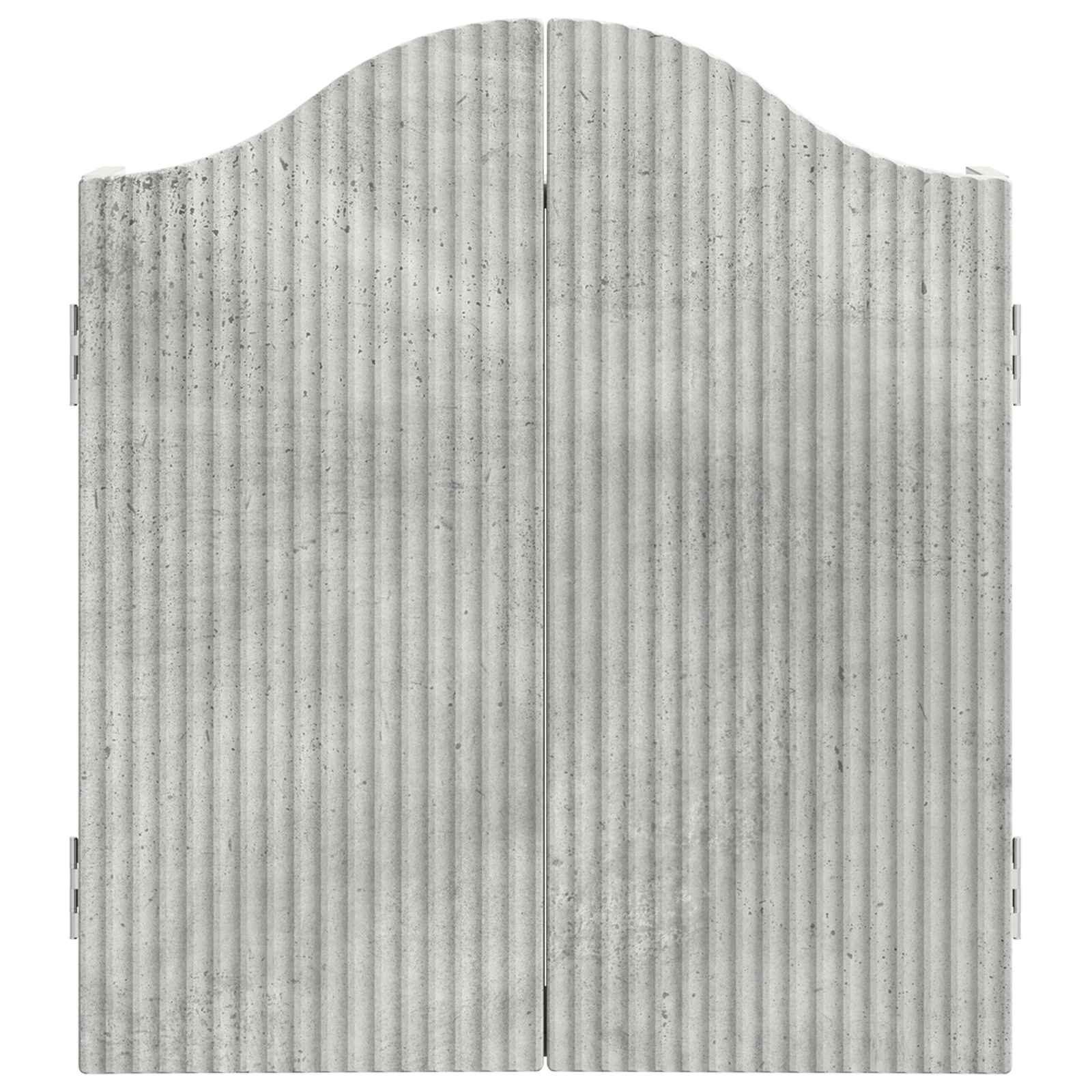 Omara za tarče Betonsko siva 56 x 12 x 63 cm Inženirski les - slika 5