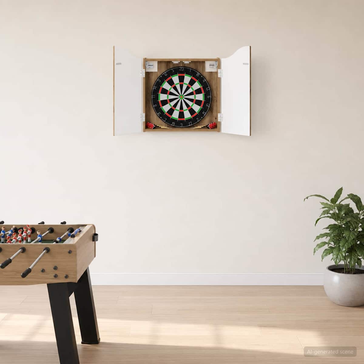 Dartboard Skab 56 x 12 x 63 cm Konstrueret træ