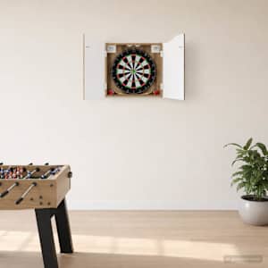 Omara za tarče Artisan hrast 56 x 12 x 63 cm Inženirski les