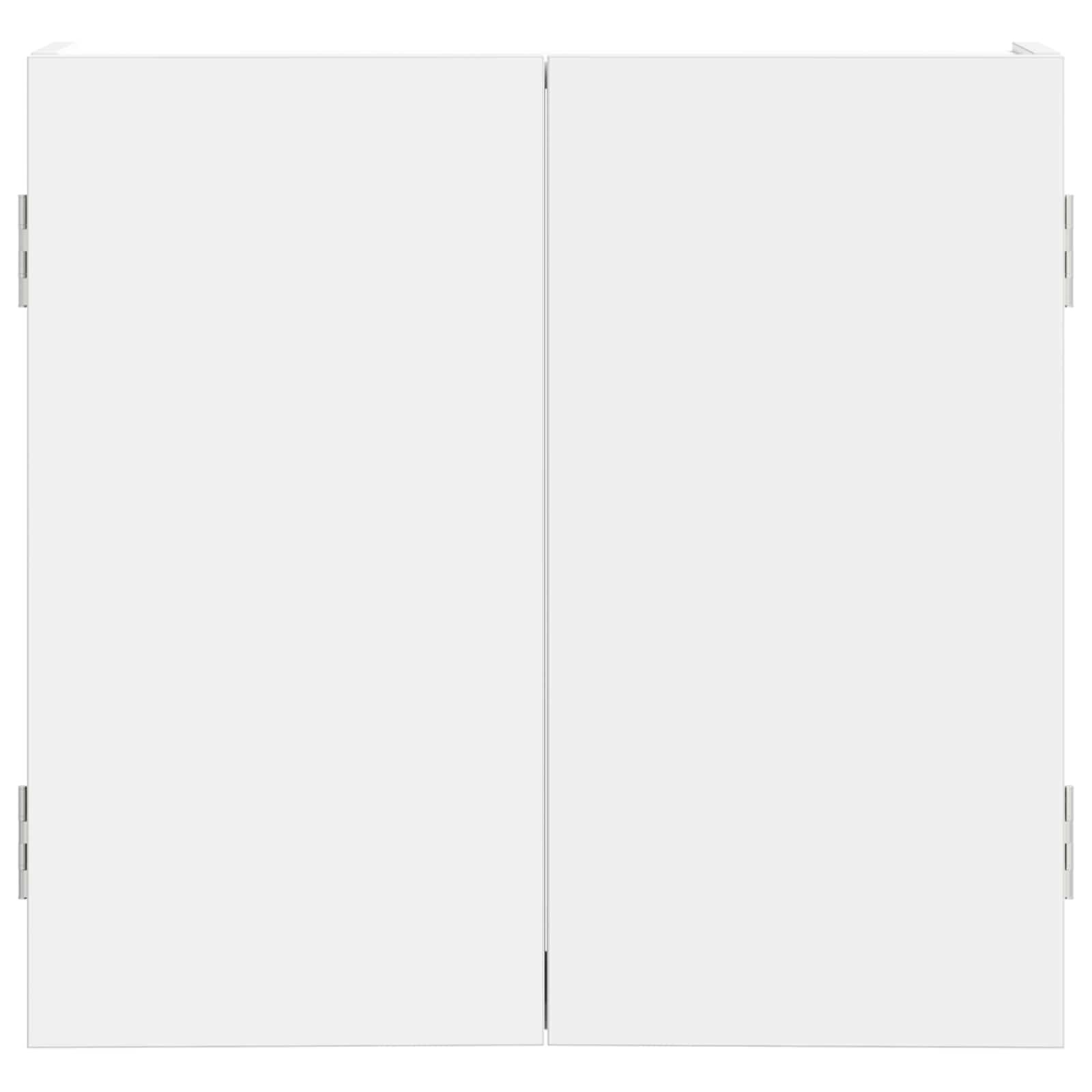 Omara za tarče Bela 56 x 12 x 53,5 cm Inženirski les - slika 5