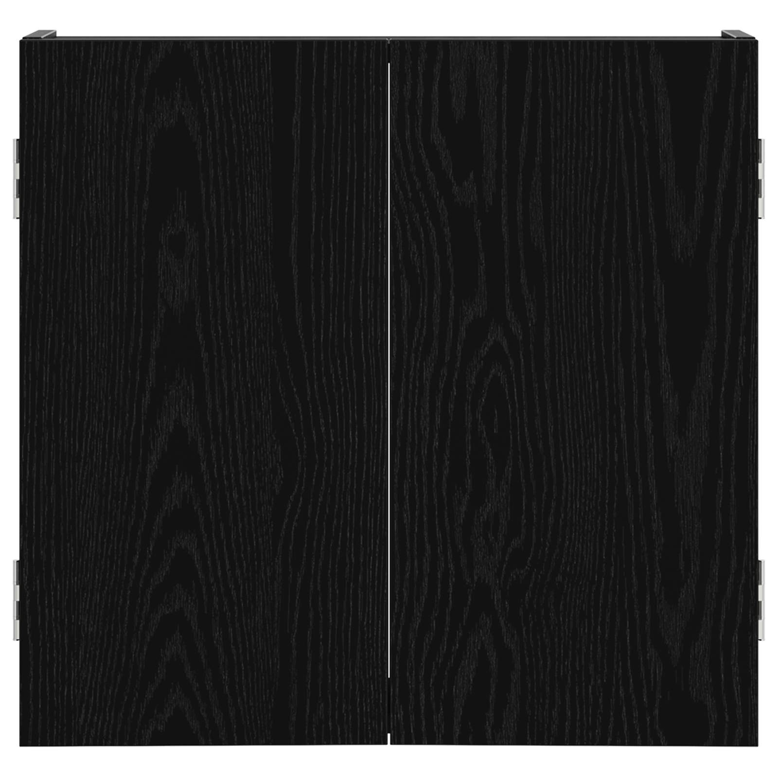 Omara za tarče Črni hrast 56 x 12 x 53,5 cm Inženirski les - slika 5