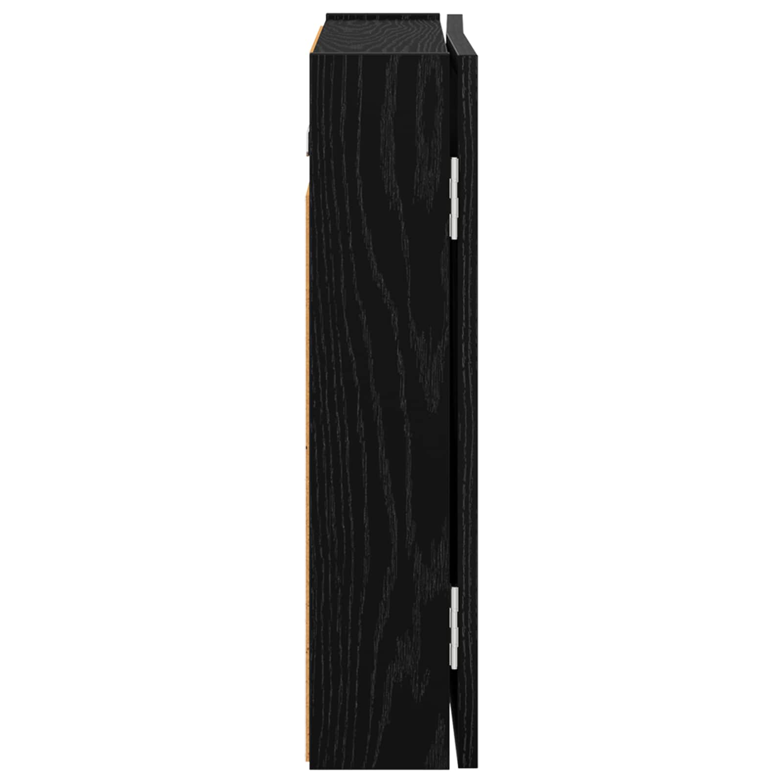 Omara za tarče Črni hrast 56 x 12 x 53,5 cm Inženirski les - slika 6