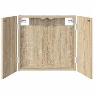 vidaXL Dartboardi kapp Sonoma tamm 56 x 12 x 53,5 cm Tehispuit