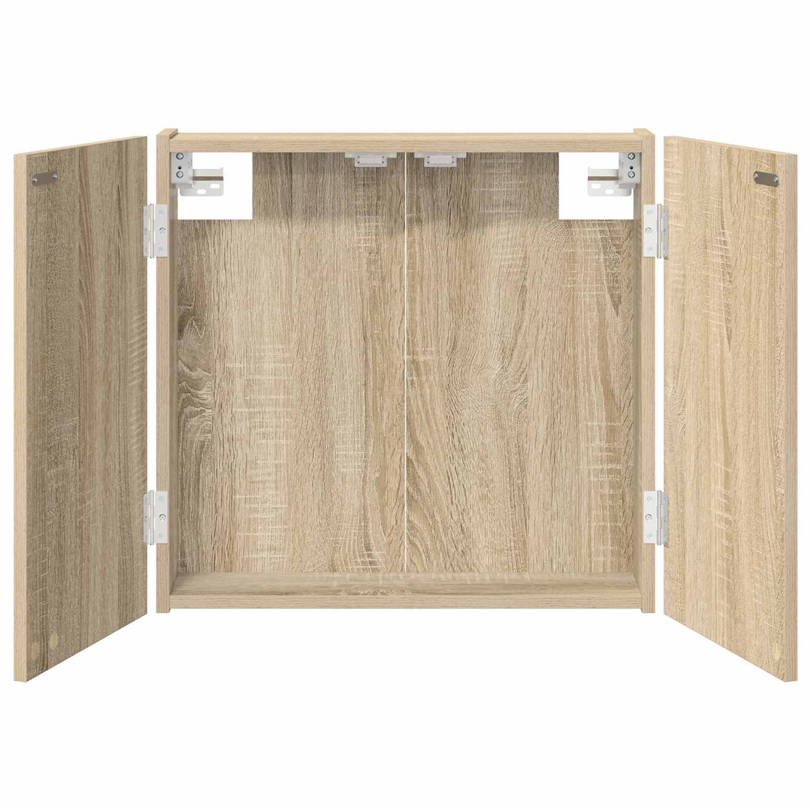 vidaXL Skříň na terče Dub sonoma 56 x 12 x 53,5 cm Kompozitní dřevo