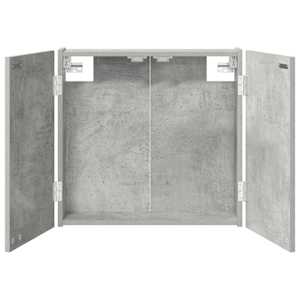 vidaXL Dartboardi kapp Betoonhall 56 x 12 x 53,5 cm Tehispuit