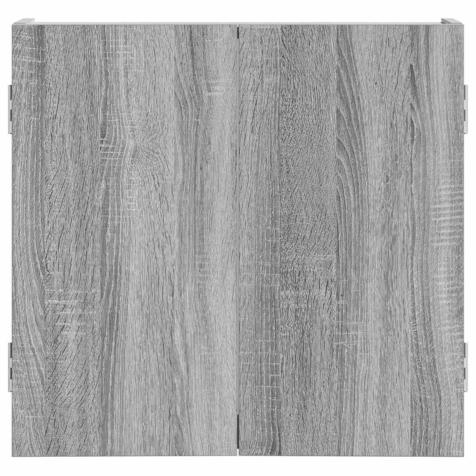 Omara za tarče Siva Sonoma 56 x 12 x 53,5 cm Inženirski les - slika 5