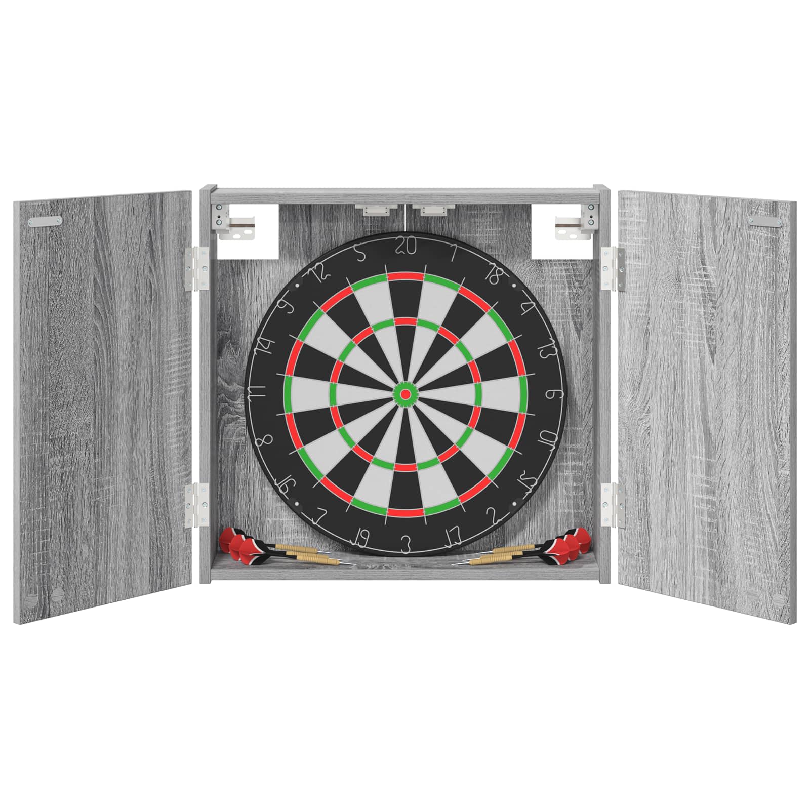 Omara za tarče Siva Sonoma 56 x 12 x 53,5 cm Inženirski les - slika 3