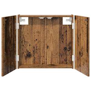 vidaXL Dartboardi kapp Vana puit 56 x 12 x 53,5 cm Tehispuit