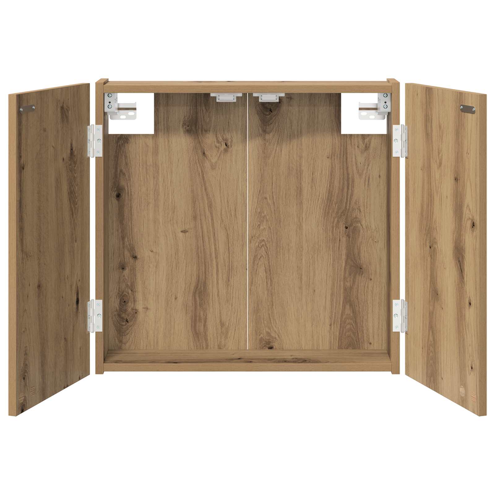 vidaXL Skříň na terče Dub artisan 56 x 12 x 53,5 cm Kompozitní dřevo