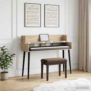 Studio pisalna miza Sonoma hrast 130 x 40 x 19,5 cm