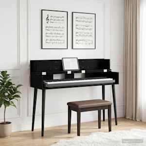 Studio pisalna miza Črni hrast 110 x 40 x 19,5 cm