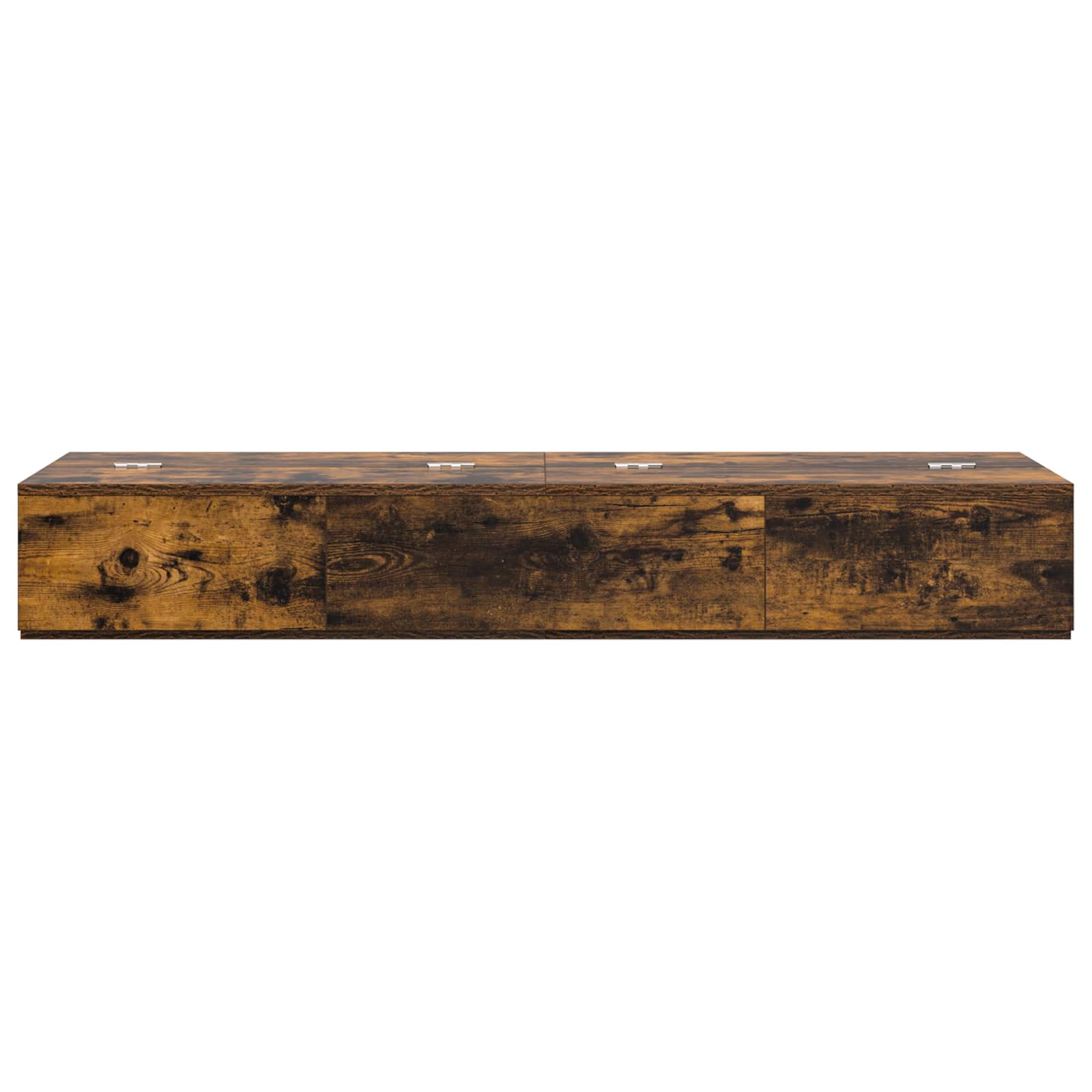 Stúdió íróasztal Füstös Tölgy 110 x 40 x 19,5 cm Szerelt Fa