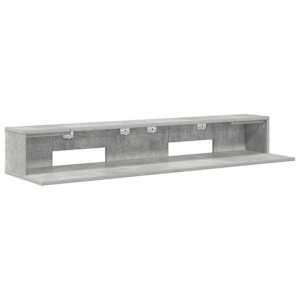 vidaXL Stuudio laud Betoonhall 152 x 36 x 19,5 cm Tehispuit