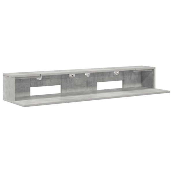 vidaXL Stuudio laud Betoonhall 152 x 36 x 19,5 cm Tehispuit