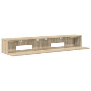 vidaXL Stuudio laud Sonoma tamm 130 x 36 x 19,5 cm Tehispuit