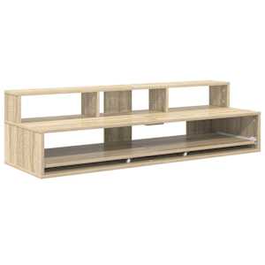 vidaXL Stuudio laud Sonoma tamm 130 x 42,5 x 36 cm Tehispuit