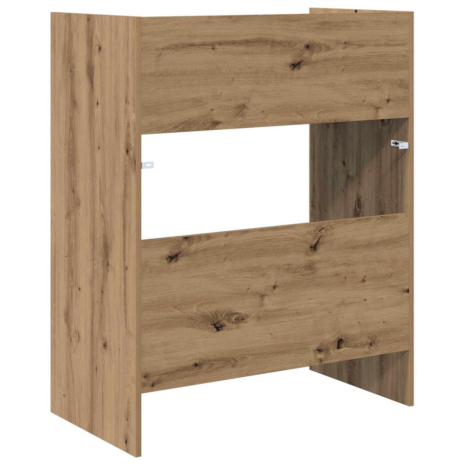DJ-pöytä Artisaanitammi 102 x 45 x 102 cm Tekninen puu - Image 6