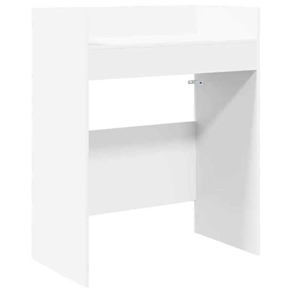 vidaXL DJ Laua Valge 82 x 45 x 102 cm Tehispuit