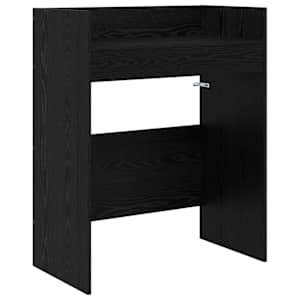 vidaXL DJ Laua Must tamm 82 x 45 x 102 cm Tehispuit