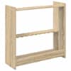 vidaXL Billiardi keppide hoidja Tehispuit 60 x 20 x 57 cm Sonoma tamm