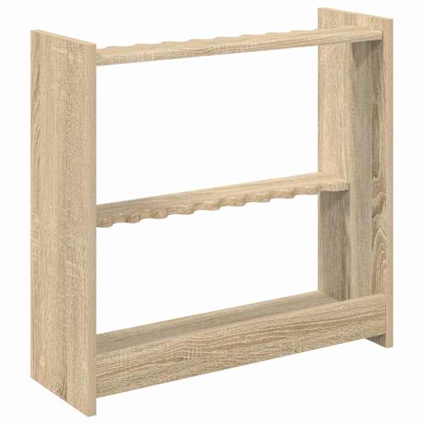 vidaXL Billiardi keppide hoidja Tehispuit 60 x 20 x 57 cm Sonoma