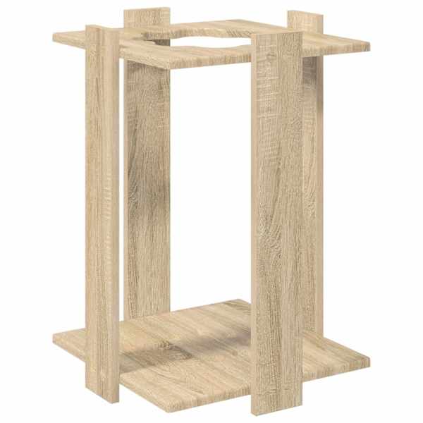 vidaXL Billiardi keppide hoidja Tehispuit 42 x 43 x 60 cm Sonoma tamm