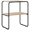 vidaXL Konsoollaud Sonoma tamm 60 x 42,5 x 70 cm Tehispuit
