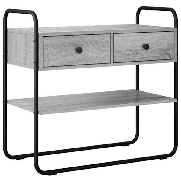 vidaXL Konsoollaud Hall Sonoma 100 x 40 x 75 cm Tehispuit