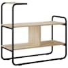 vidaXL Konsoollaud Sonoma tamm 80 x 35 x 75 cm Tehispuit