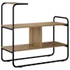 vidaXL Konsoollaud Artisan tamm 80 x 35 x 75 cm Tehispuit