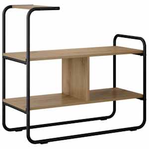 vidaXL Konsoollaud Artisan tamm 80 x 35 x 75 cm Tehispuit
