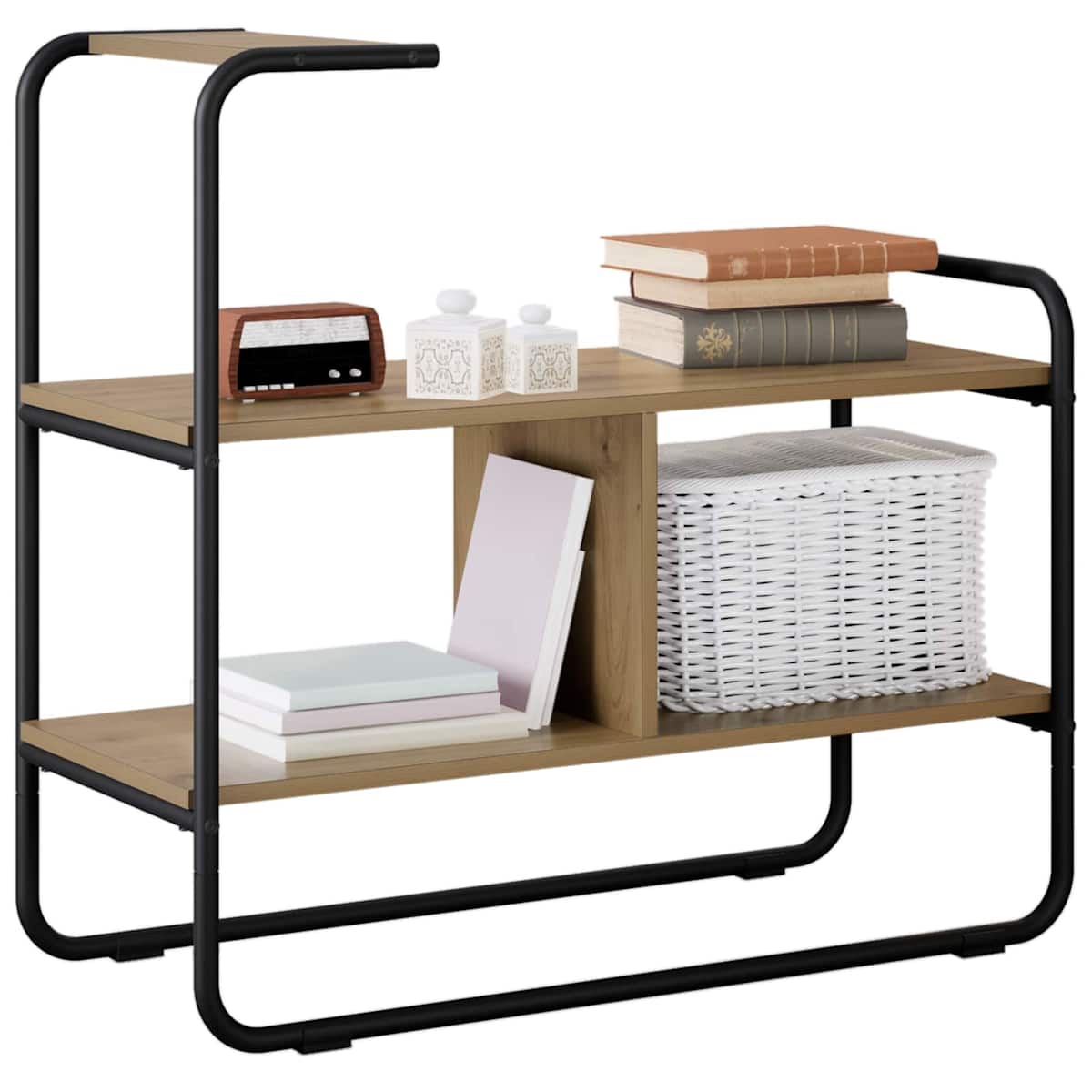 Konsolbord 80 x 35 x 75 cm Konstrueret træ - Billede 3