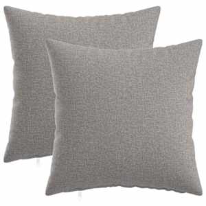 vidaXL Diivanipadi 2 tk HEERLEN Pilvine hall 30 x 30 cm kangas
